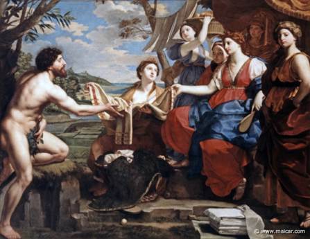 Image result for odysseus Στη Ναυσικά